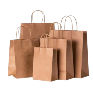 SACOLA PAPEL KRAFT 37X13,5X46 C/10